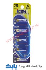 باتری 27A آلکالاین ICEN - تصویر 2