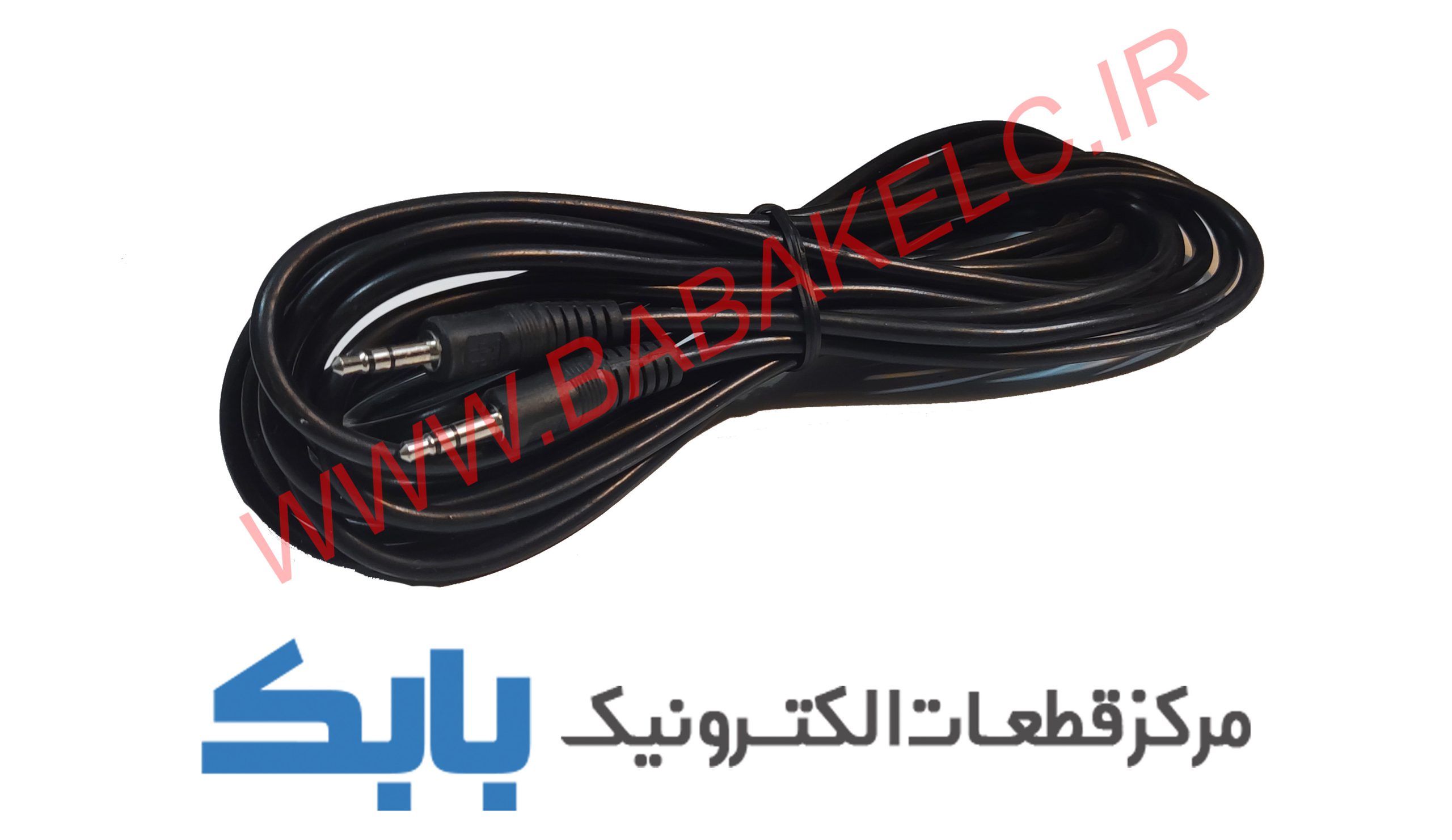 کابل AUX مشکی 5متری