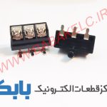 سوکت برق آمپلی مشکی سفید