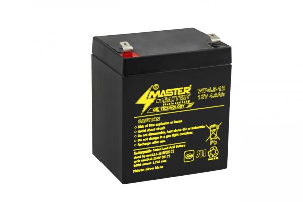 باتری 12 ولت 4.5 آمپر MASTER