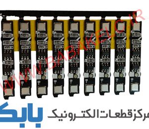 ماژول محافظ شارژ باتری لیتیومی مشکی