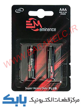 باتری نیم قلمی کارتی EMINENCE